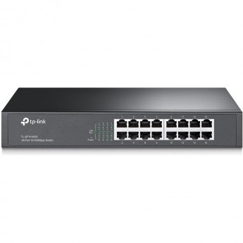 Коммутатор TP-LINK TL-SF1016DS 16-портовый Fast Ethernet Коммутатор TP-LINK TL-SF1016DS 16-портовый Fast Ethernet