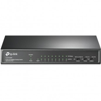 Коммутатор TP-LINK TL-SF1009P 9-портовый 10/100 Мбит/с Коммутатор TP-LINK TL-SF1009P 9-портовый 10/100 Мбит/с