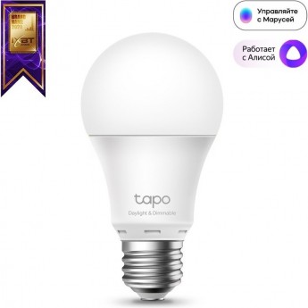 Умная Wi-Fi лампа TP-LINK TAPO L520E диммируемая Умная Wi-Fi лампа TP-LINK TAPO L520E диммируемая